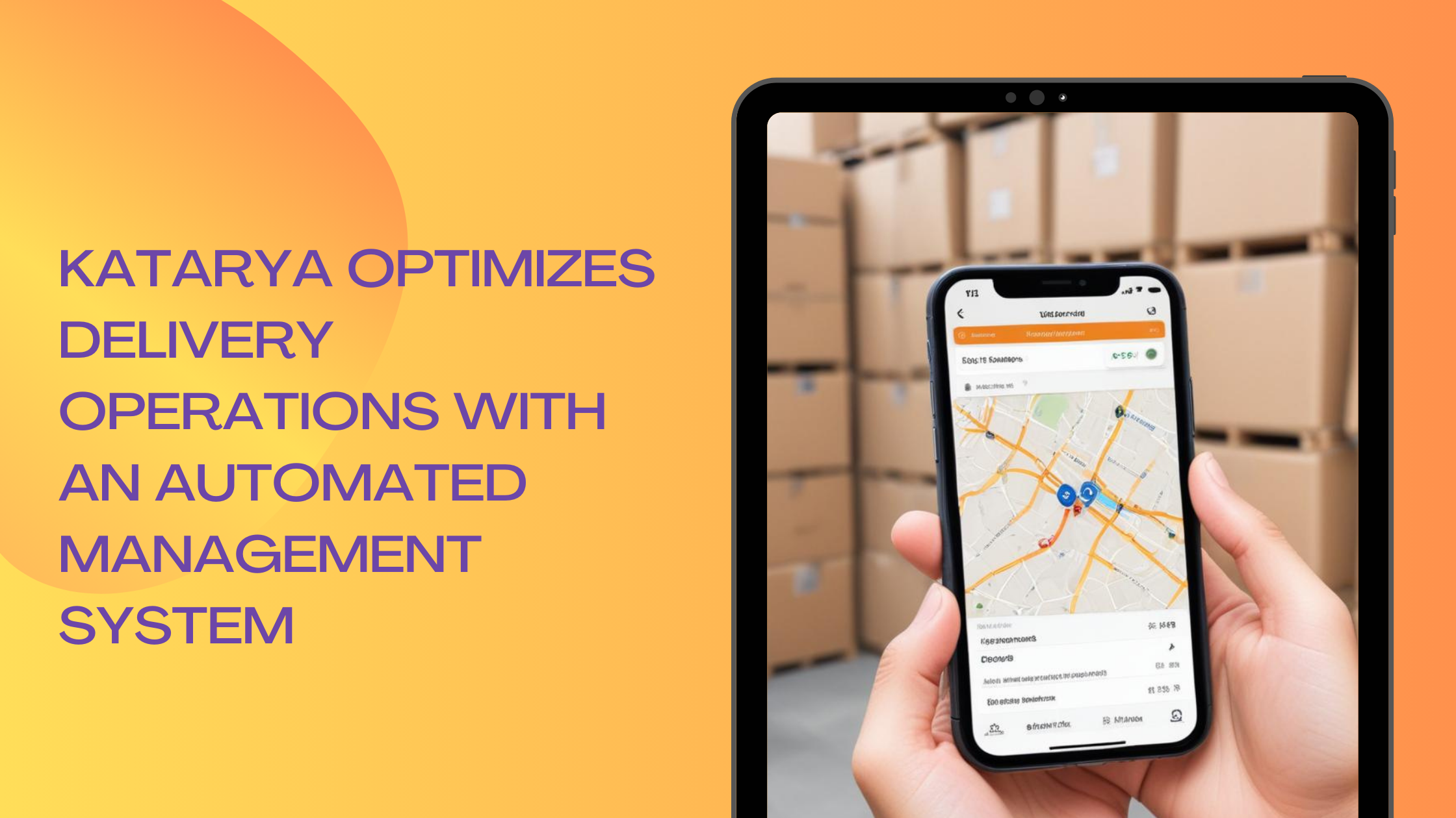 Katarya Optimizes Delivery Operations with an Automated Management System
